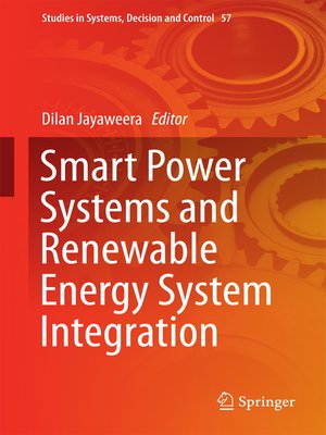 cover image of Smart Power Systems and Renewable Energy System Integration
